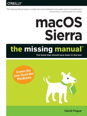 cover image of macOS Sierra